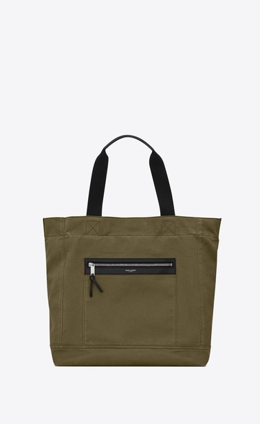 CITY shopping bag in faded gabardine